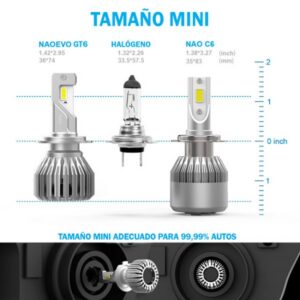 Foco Led GT6 9005 10.000LM Chip Oem Philips variation