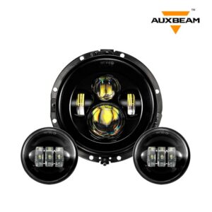 Kit Faros Led Proyector 7″ + 2 Faros De 4.5" Pulgadas